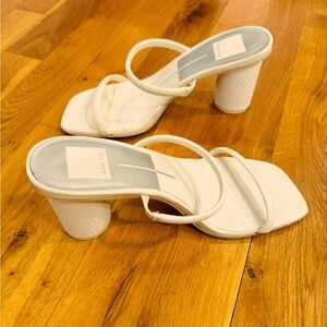 Dolce Vita White Heels